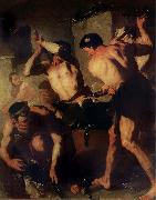 Luca  Giordano The Forge of Vulcan Germany oil painting reproduction